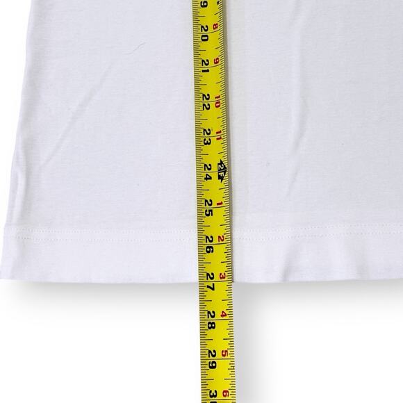 Duluth Trading Co Womens Longtail T Short Sleeve T-Shirt Large White 100% Cotton - Picture 5 of 5